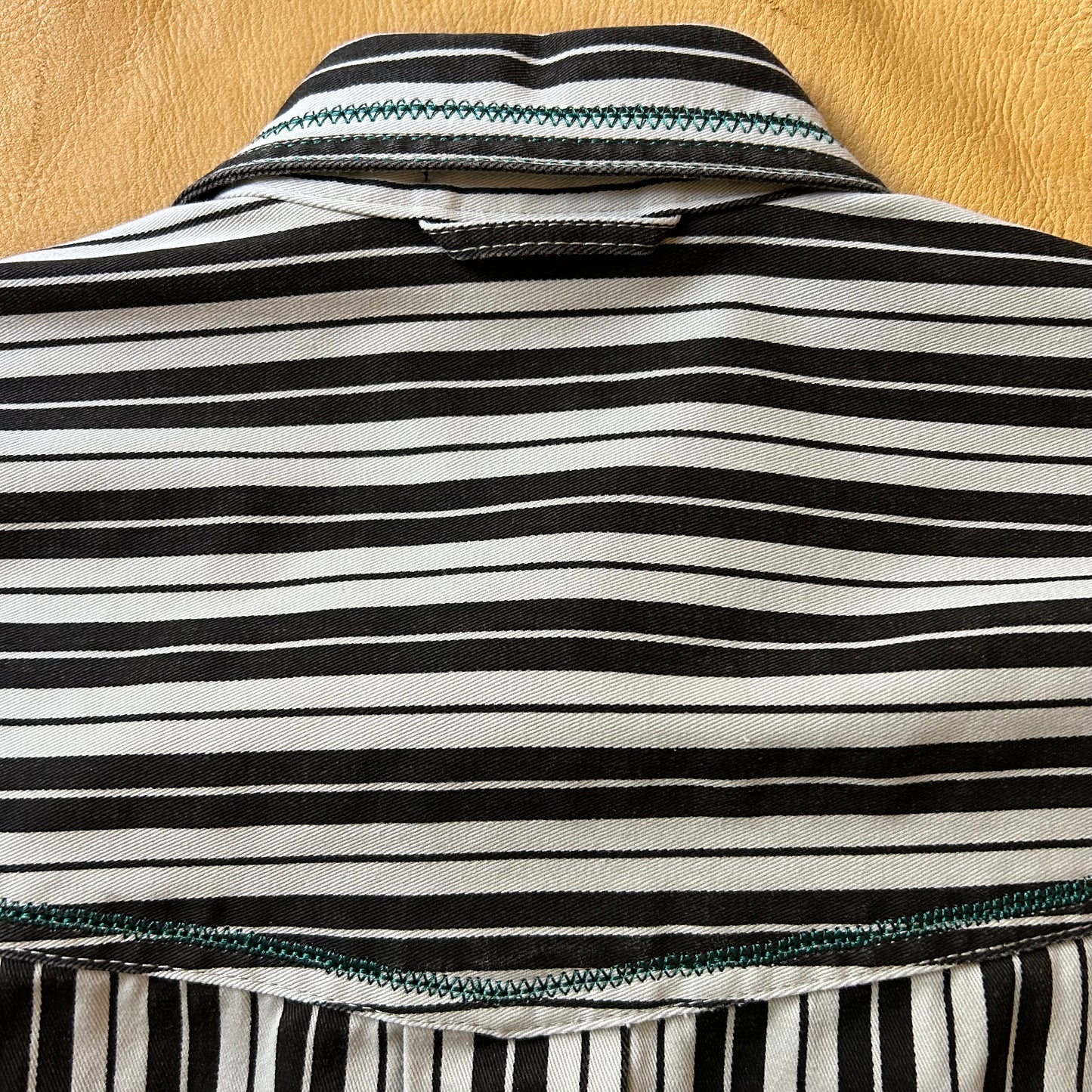 mallard duck on heavy shirt jacket. medium.