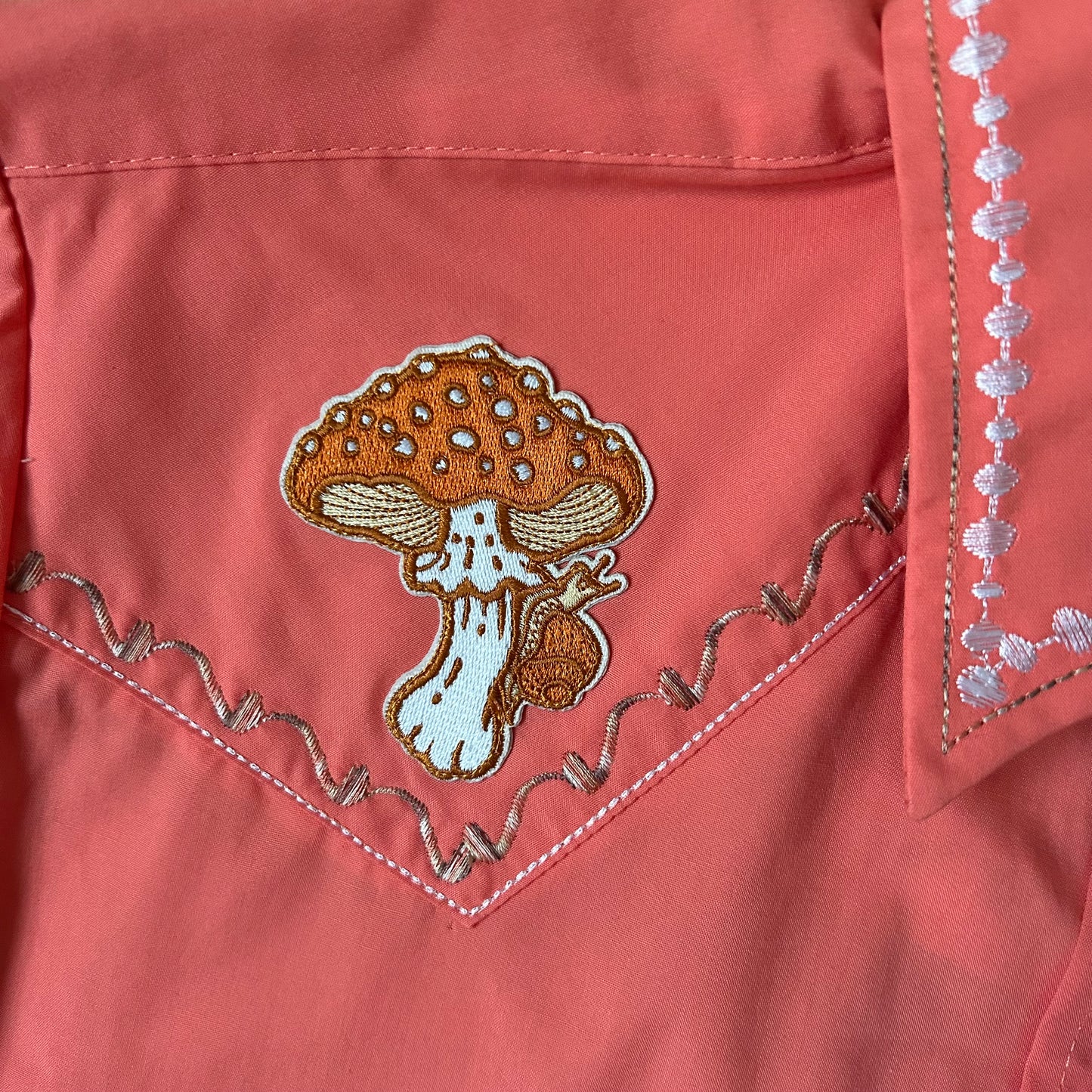 mushrooms + snails. medium