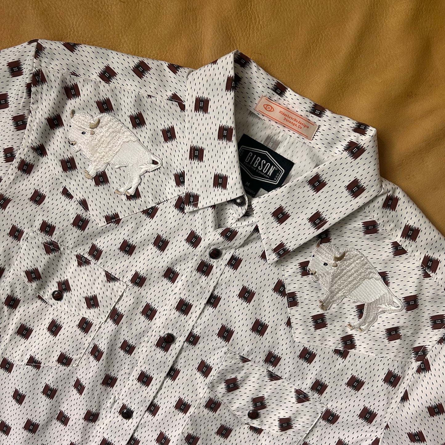 white bison. medium.
