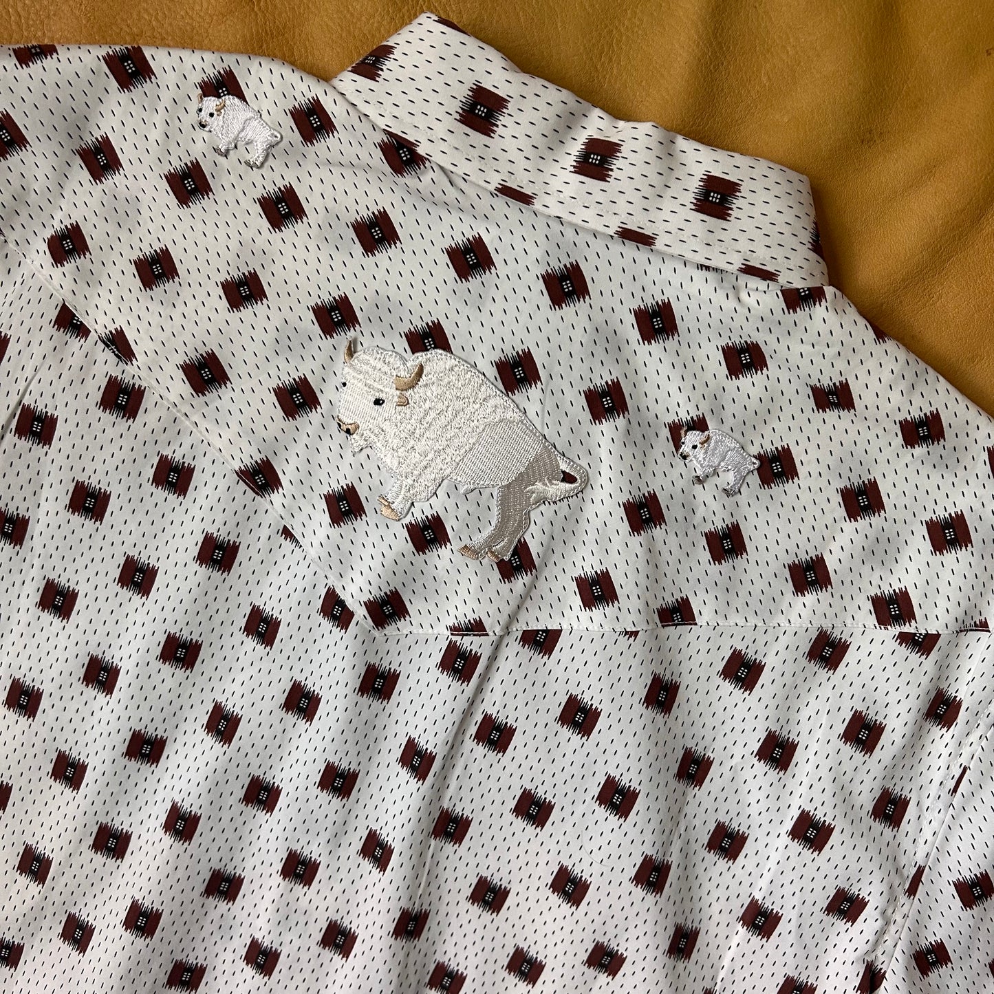 white bison. medium.