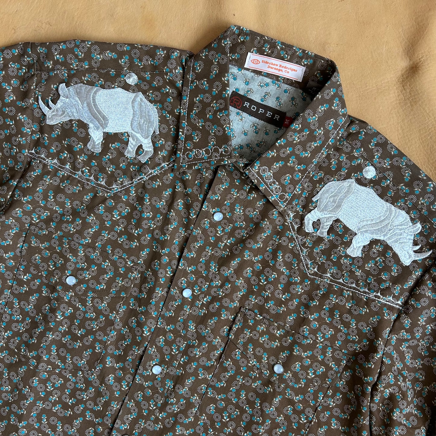 Rhino Moon. Medium.