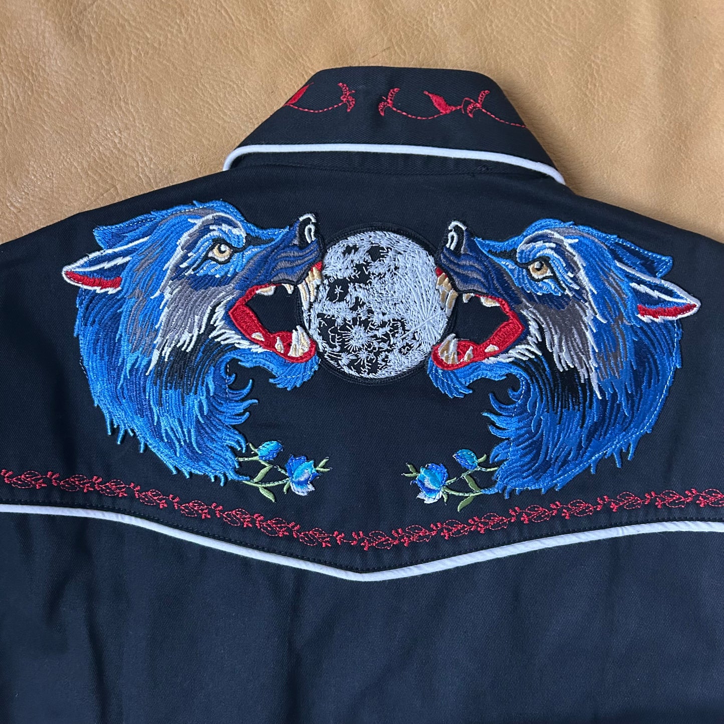 Wolves + Moon. Medium
