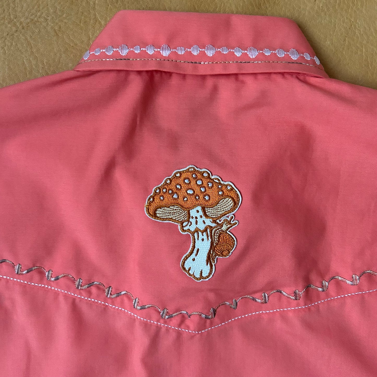 mushrooms + snails. medium
